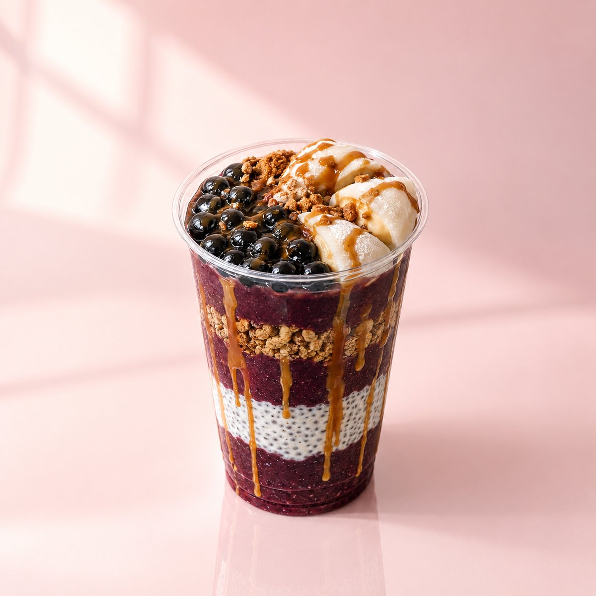 asian rich kid açaí bowl — karamell mochi kuromitsu tapioka bei tea99 darmstadt